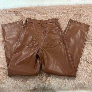 Abercrombie Leather Pants